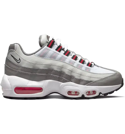 Nike Air Max 95 Recraft Flat Pewter Red (GS) - authentic Nike sneakers