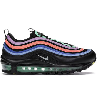 Nike Air Max 97 Electro Green Fuchsia (Women's) - authentic Nike sneakers