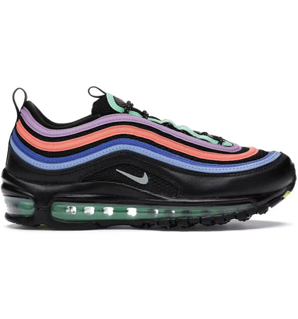 Nike Air Max 97 Electro Green Fuchsia (Women's) - authentic Nike sneakers