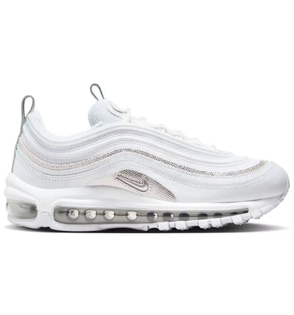 Nike Air Max 97 White Chrome Reflective (Women's) - authentic Nike sneakers