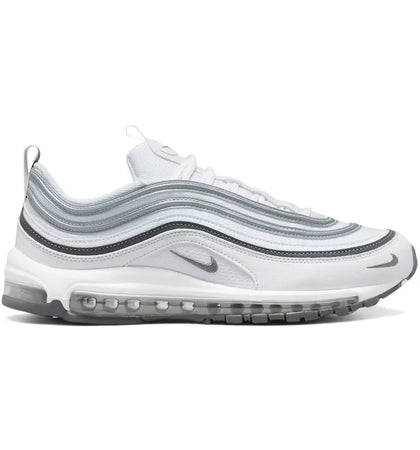Nike Air Max 97 White Metallic Silver - authentic Nike sneakers