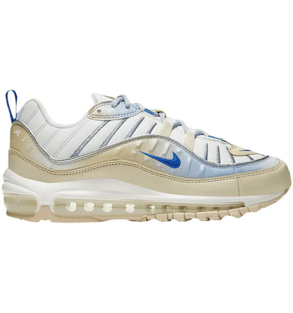 Nike Air Max 98 LX Gold Royal Blue (Women's) - authentic Nike sneakers
