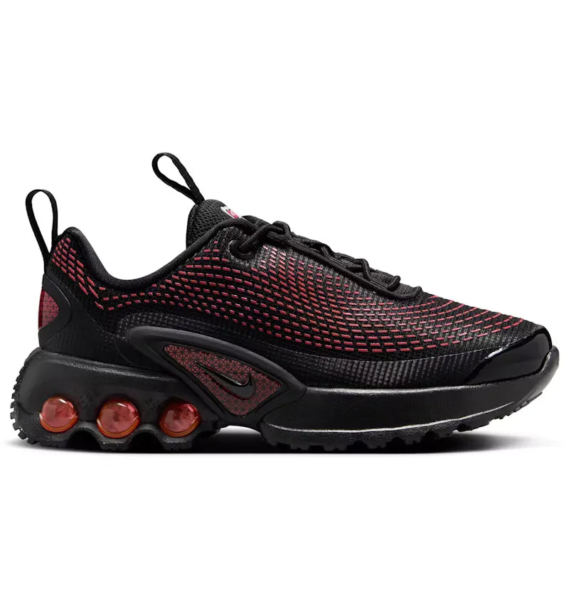 Nike Air Max Dn Black Bright Crimson (PS) - vue 360
