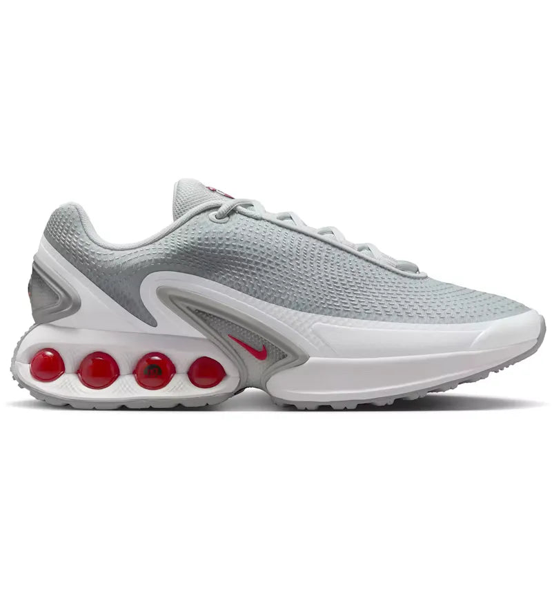 Nike Air Max Dn Pure Platinum Wolf Grey Metallic Silver University Red - vue 360