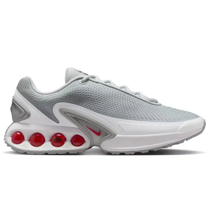 Nike Air Max Dn Pure Platinum Wolf Grey Metallic Silver University Red - authentic Nike sneakers