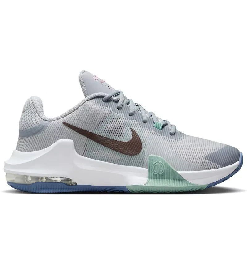Nike Air Max Impact 4 Wolf Grey Burgundy Crush - vue 360