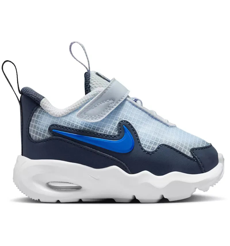 Nike Air Max Nova Football Grey Thunder Blue Hyper Royal (TD) - vue 360