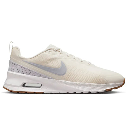 Nike Air Max Nuaxis Premium Soft Pearl Summit White Pure Platinum - authentic Nike sneakers