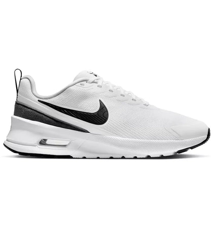 Nike Air Max Nuaxis White Black (Women's) - authentic Nike sneakers