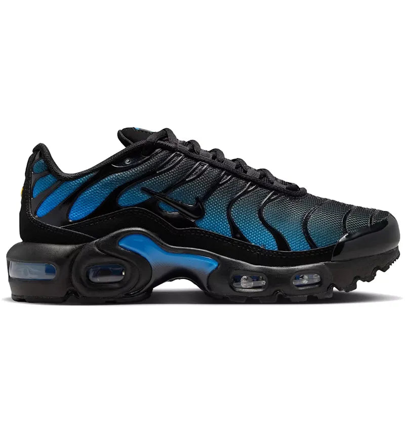 Nike Air Max Plus Black Blue Crystal (GS) - vue 360