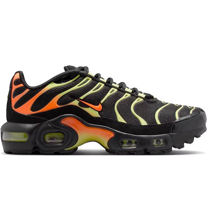Nike Air Max Plus Black Hyper Crimson Limelight (GS) - authentic Nike sneakers