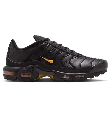 Nike Air Max Plus Premium Black Laser Orange - authentic Nike sneakers