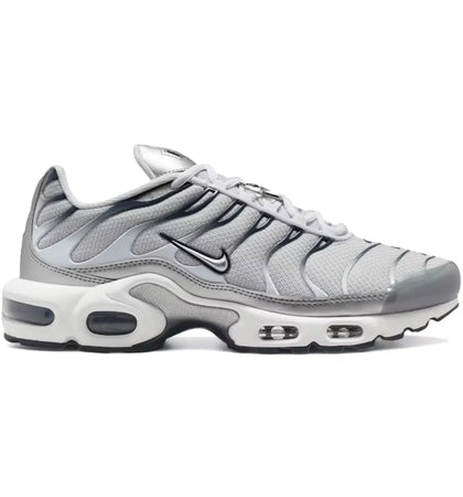 Nike Air Max Plus White Ashen Slate Metallic Silver (Women's) - authentic Nike sneakers