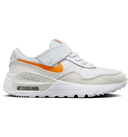 Nike Air Max SYSTM White Phantom Photon Dust Total Orange (PS) - authentic Nike sneakers