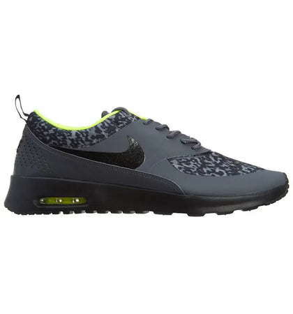 Nike Air Max Thea Print Dark Grey Black-Volt (Women's) - authentic Nike sneakers