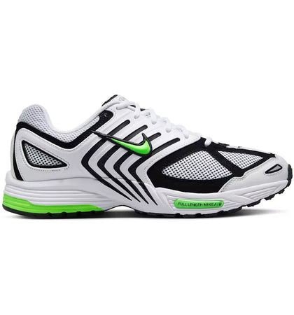 Nike Air Peg 2K5 White Black Metallic Silver Green Strike - authentic Nike sneakers