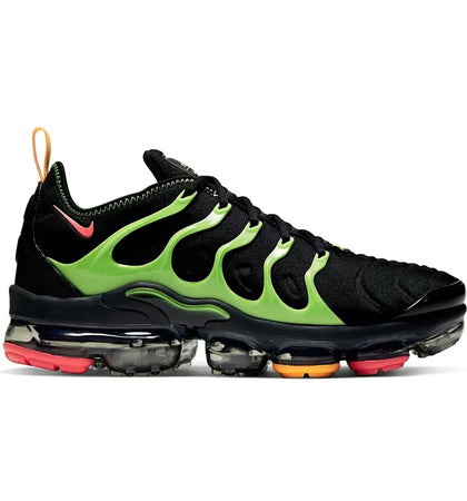 Nike Air VaporMax Plus Black Electric Green - authentic Nike sneakers