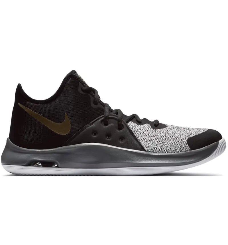 Nike Air Versitile 3 Black Metallic Gold - vue 360