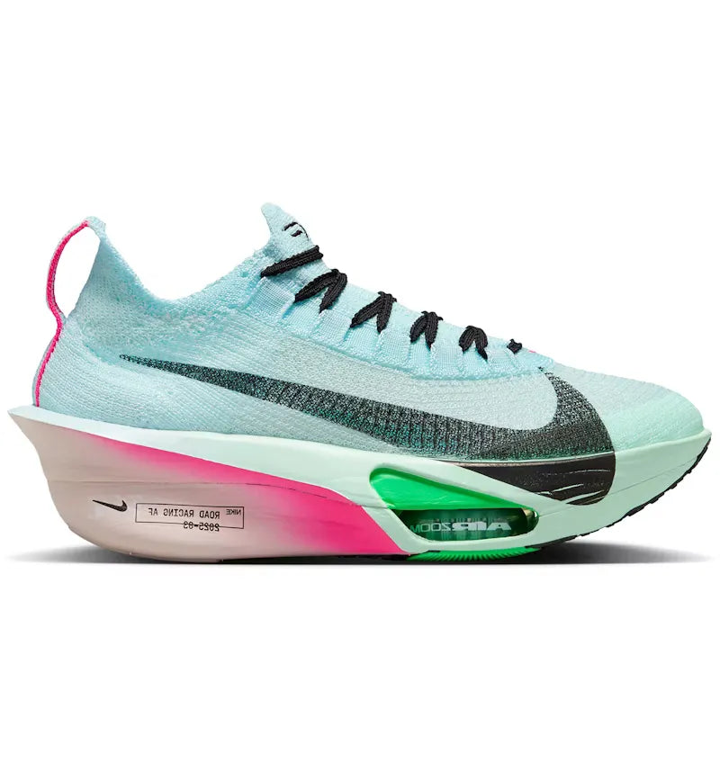 Nike Air Zoom Alphafly Next% 3 Glacier Blue Mint Foam Green Shock Black (Women's) - vue 360