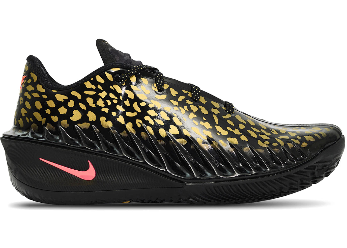 Nike Air Zoom GT Cut 4 Victor Wembanyama Gold Panther - vue 360