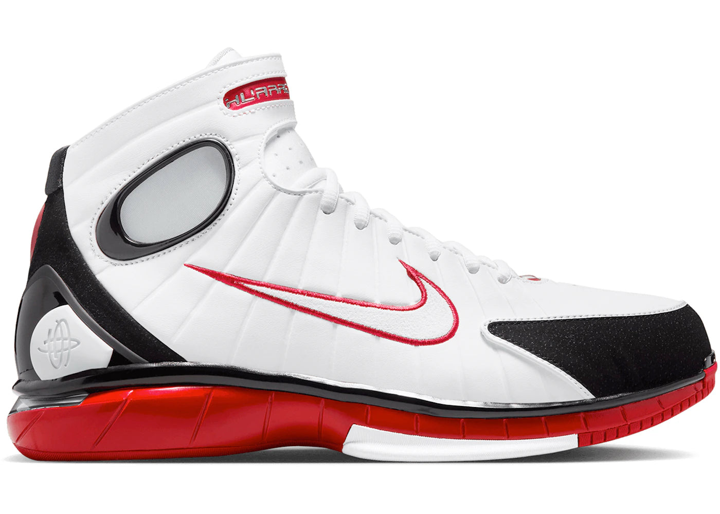 Nike Air Zoom Huarache 2K4 White Varsity Red - vue 360