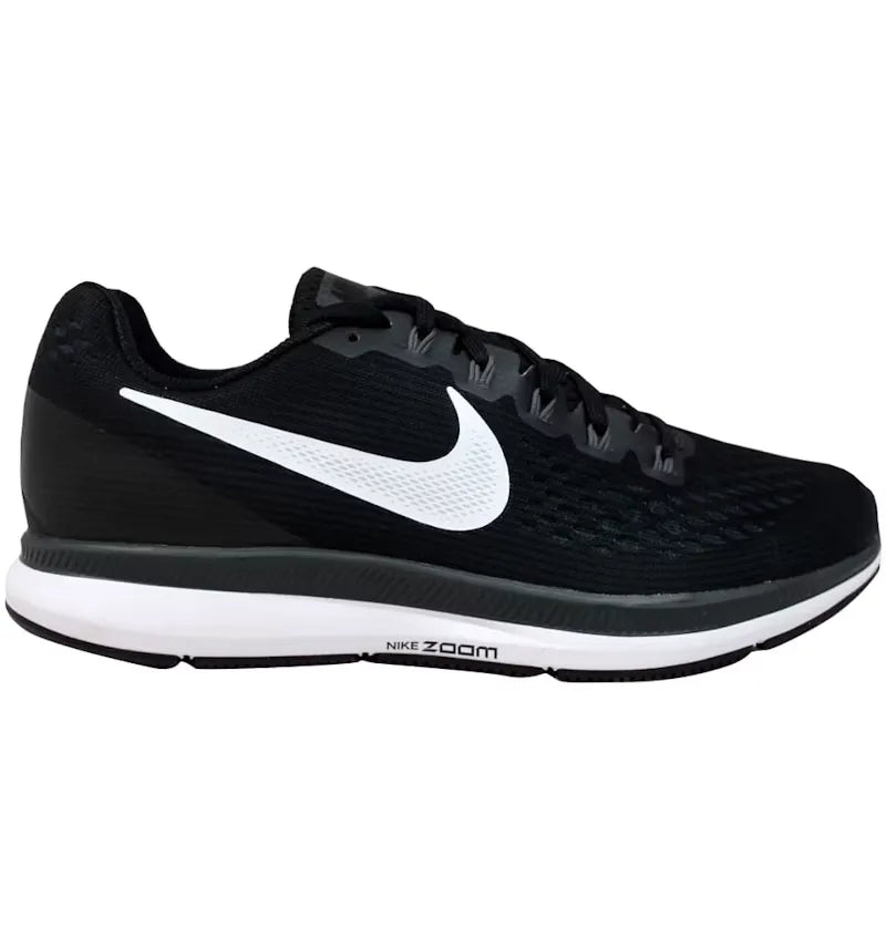 Nike Air Zoom Pegasus 34 Black White Dark Grey - vue 360