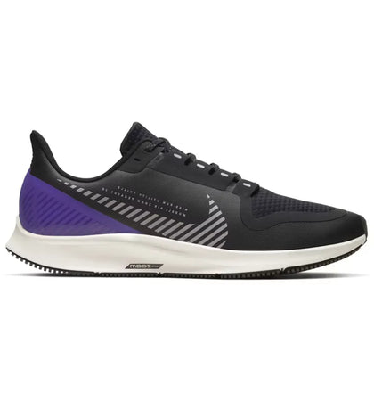 Nike Air Zoom Pegasus 36 Shield Black Silver - authentic Nike sneakers