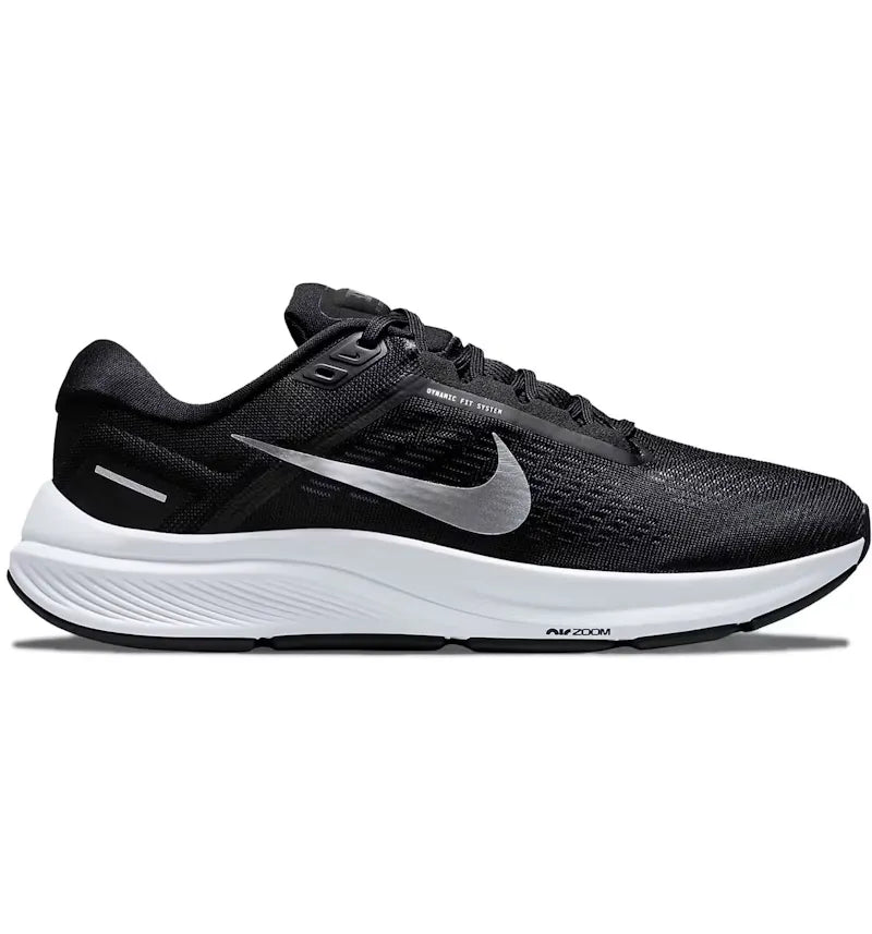 Nike Air Zoom Structure 24 Black Pure Platinum - vue 360