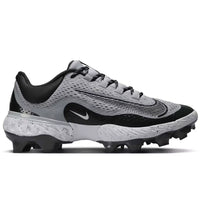 Nike Alpha Huarache Elite 4 Low MCS Wolf Grey White Dark Smoke Grey