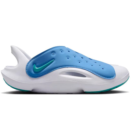 Nike Aqua Swoosh Blue Beyond Dusty Cactus White (PS) - authentic Nike sneakers