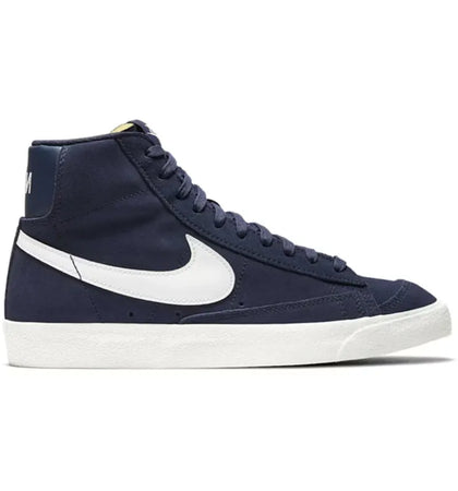 Nike Blazer 77 Mid Navy Suede (Women's) - authentic Nike sneakers