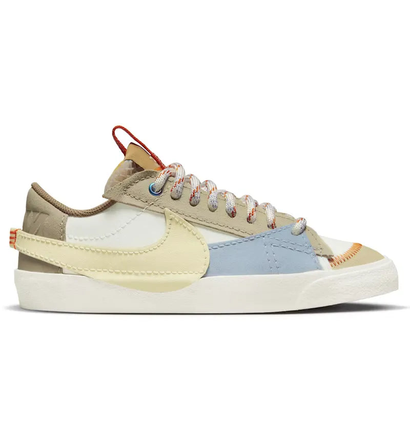 Nike Blazer Low 77 Jumbo Sail Alabaster Celestine Blue (Women's) - vue 360