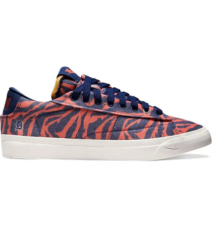 Nike Blazer Low Devin Booker Detroit Tigers Safety Orange Blue Void - authentic Nike sneakers