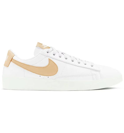 Nike Blazer Low LE White Canvas (Women's) - authentic Nike sneakers