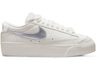 Nike Blazer Low Platform Faux Sherpa Fur (Women's)