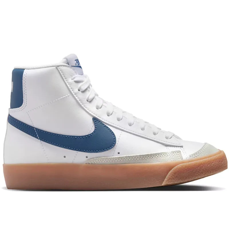 Nike Blazer Mid '77 White Thunderstorm (GS) - vue 360