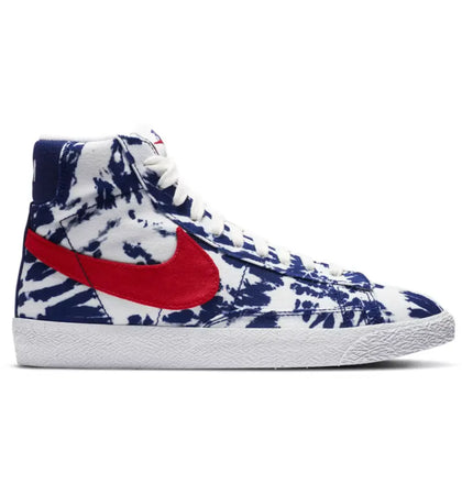 Nike Blazer Mid SE University Blue Tie-Dye (GS) - authentic Nike sneakers