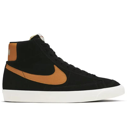 Nike Blazer Mid Vintage Black Amber - authentic Nike sneakers