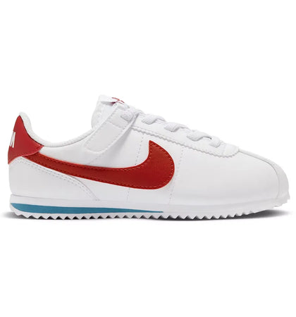 Nike Cortez EasyOn White Varsity Blue Varsity Red (PS) - authentic Nike sneakers