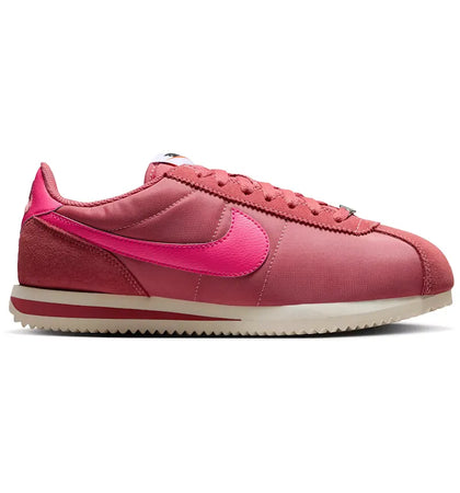 Nike Cortez Textile Adobe Alabaster Safety Orange Hyper Pink (Women's) - authentic Nike sneakers