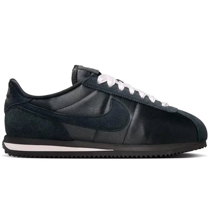 Nike Cortez TXT SE Black Satin (Women's) - authentic Nike sneakers