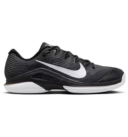 Nike Court Air Zoom Vapor 12 HC Black Dark Smoke Grey White - authentic Nike sneakers