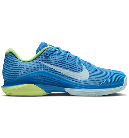 Nike Court Air Zoom Vapor 12 HC Blue Beyond Light Lemon Twist Star Blue Glacier Blue (Women's) - authentic Nike sneakers