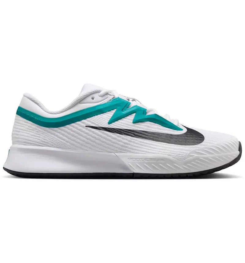 Nike Court Air Zoom Vapor Pro 3 HC White Radiant Emerald Black - vue 360