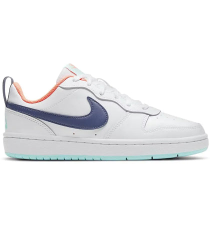 Nike Court Borough Low 2 White Navy (GS) - authentic Nike sneakers