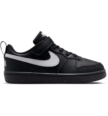 Nike Court Borough Low Recraft Black Grey Fog (PS) - authentic Nike sneakers