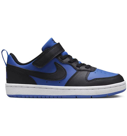 Nike Court Borough Low Recraft Game Royal White Black (PS) - authentic Nike sneakers