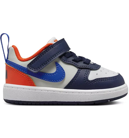 Nike Court Borough Low Recraft Midnight Navy Team Orange Light Silver Hyper Royal (TD) - authentic Nike sneakers