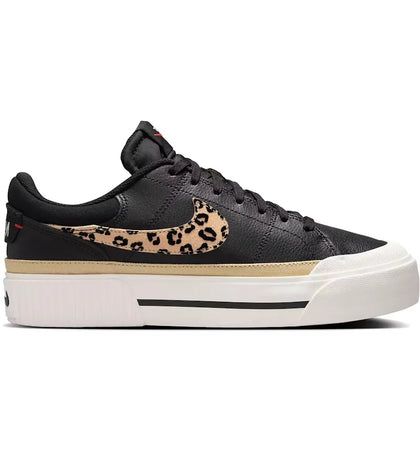 Nike Court Legacy Lift Leopard Black (Women's) - authentic Nike sneakers