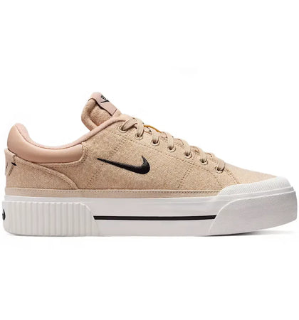 Nike Court Legacy Lift Pale Ivory White (Women's) - authentic Nike sneakers